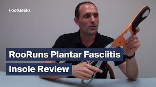 RooRuns Plantar Fasciitis Arch Support Insoles - Review