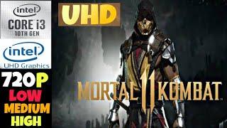 Mortal Kombat 11 | intel UHD |  i3-1005G1 | 8GB RAM | Benchmark