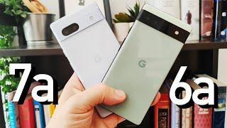 PIXEL 6a VS PIXEL 7a: comparativa de la referencia de GAMA MEDIA