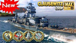 Cruiser Clausewitz: NEW tech tree super cruiser - World of Warships