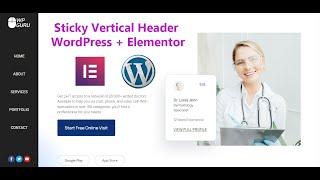 How to make a Sidebar Menu in WordPress using Elementor | No Plugin or Code Required